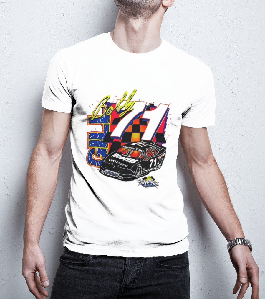 Bobby Allison 71 Hooters NASCAR Sarasota Florida 1959 Racing Car T-Shirt