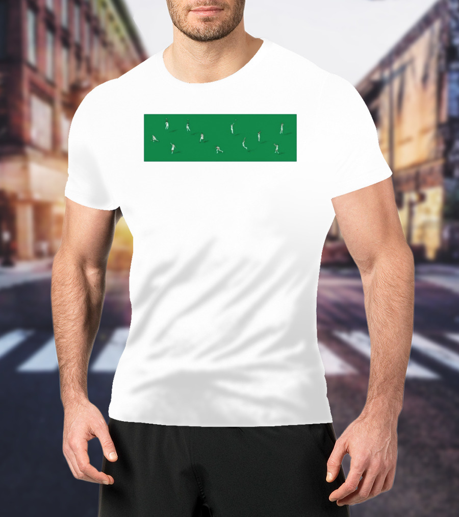 Boston Celtics Minimalist Green Team Players Iconic Moves T-Shirt