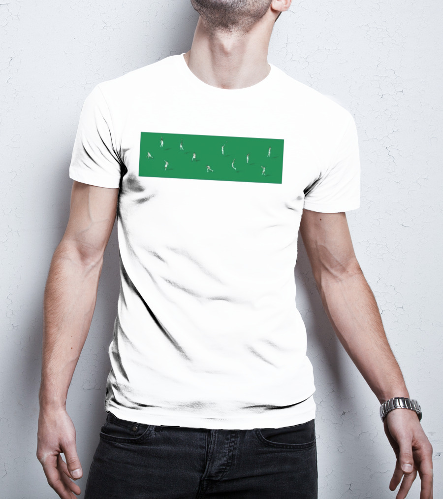 Boston Celtics Minimalist Green Team Players Iconic Moves T-Shirt
