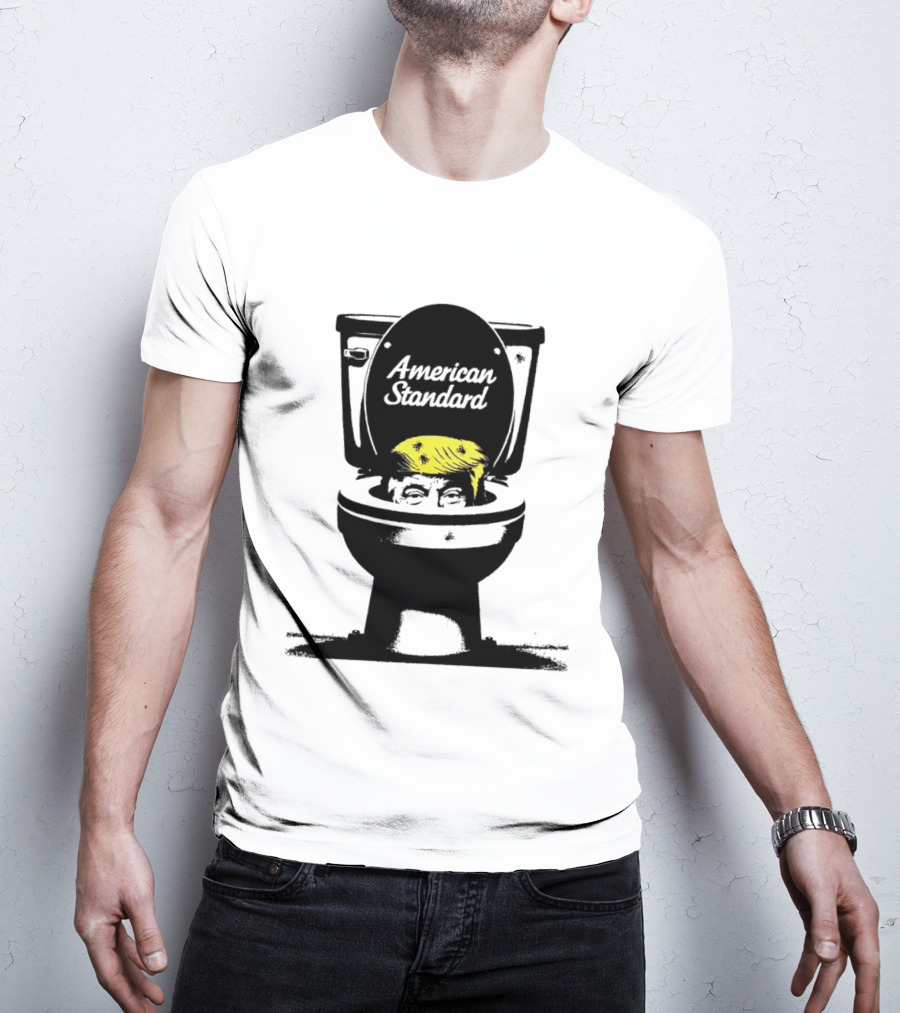 American Standard Donald Trump Toilet Humor T-Shirt