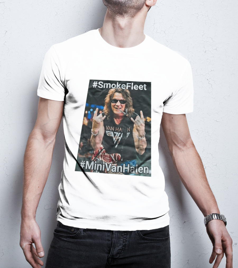 #SmokeFleet Van Halen MiniVanHalen Retro Rock T-Shirt