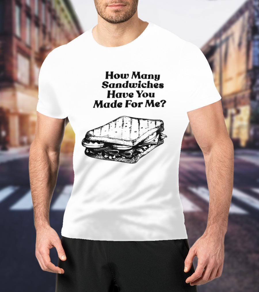 How Many Sandwiches Have You Made For Me Classic Sandwich T-Shirt