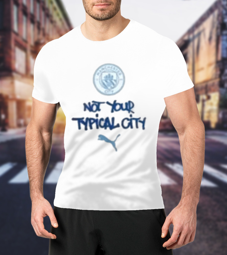 Manchester City Not Your Typical City Puma Collaboration T-Shirt