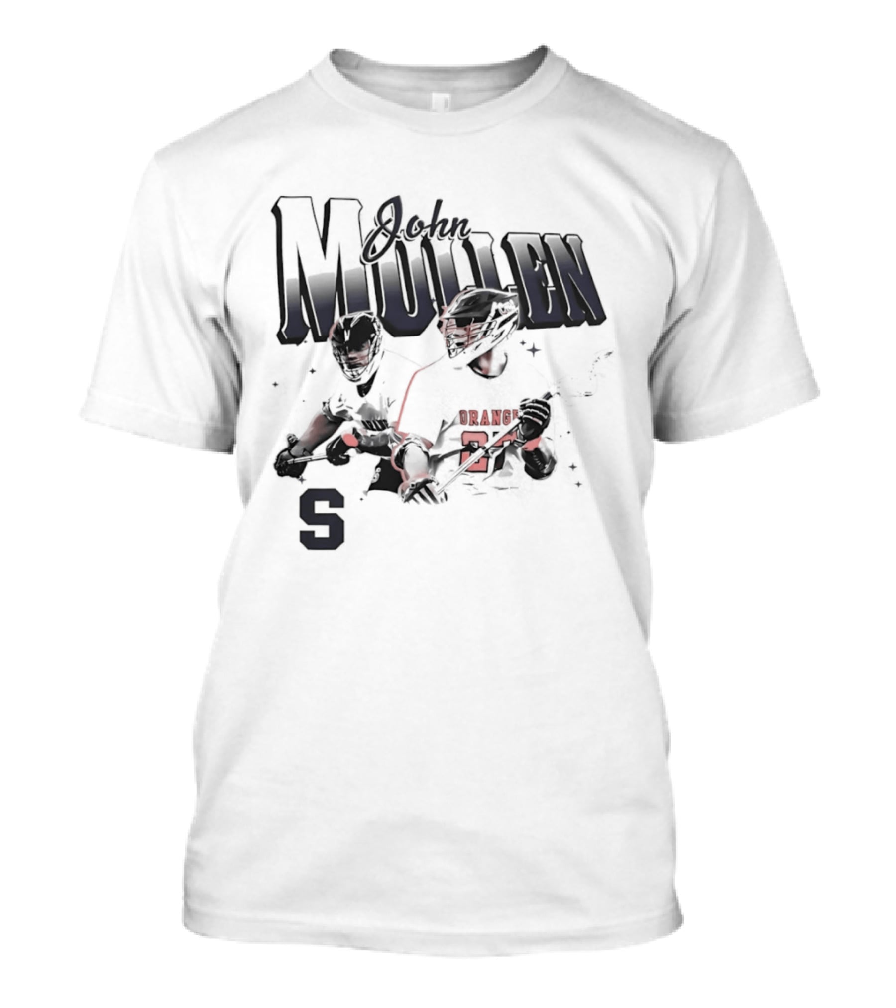 John Mullen Syracuse Orange Lacrosse Number 22 T-Shirt