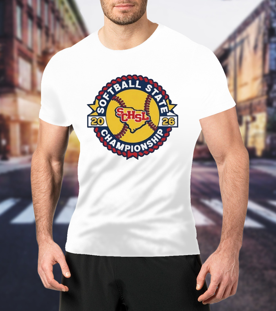 SCHSL Softball State Championship South Carolina High School League 2026 T-Shirt