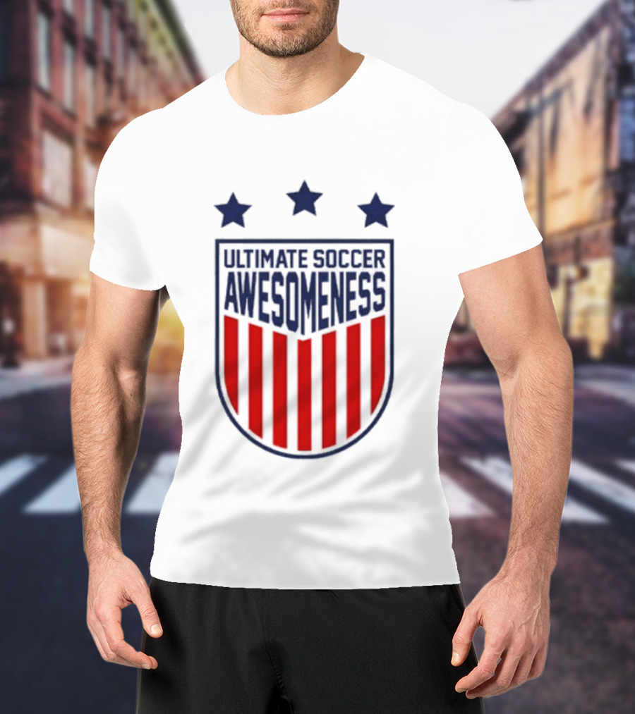 Ultimate Soccer Awesomeness Stars Stripes T-Shirt