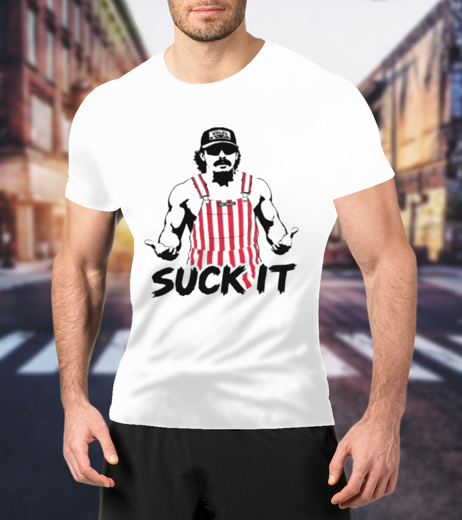 Wheeler Walker Jr Suck It Outlaw Country Music Dirty Comedian T-Shirt