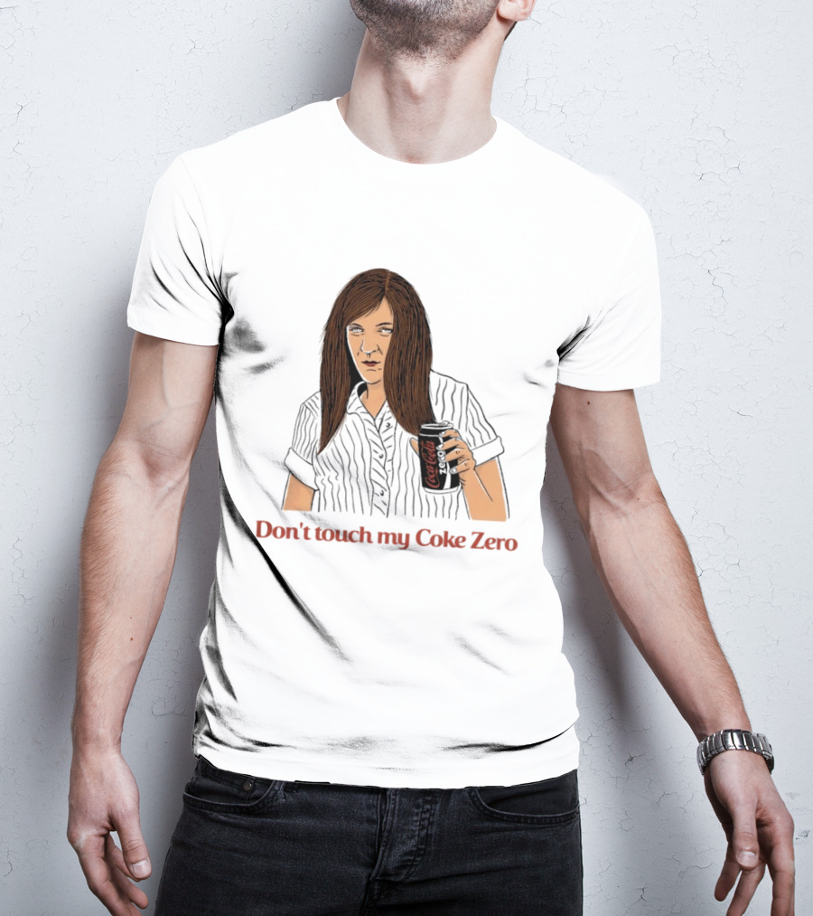 Pam Beesly The Office US Don't Touch My Coke Zero T-Shirt
