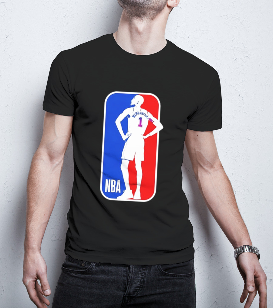 NBA Victor Wembanyama Number 1 Player T-Shirt
