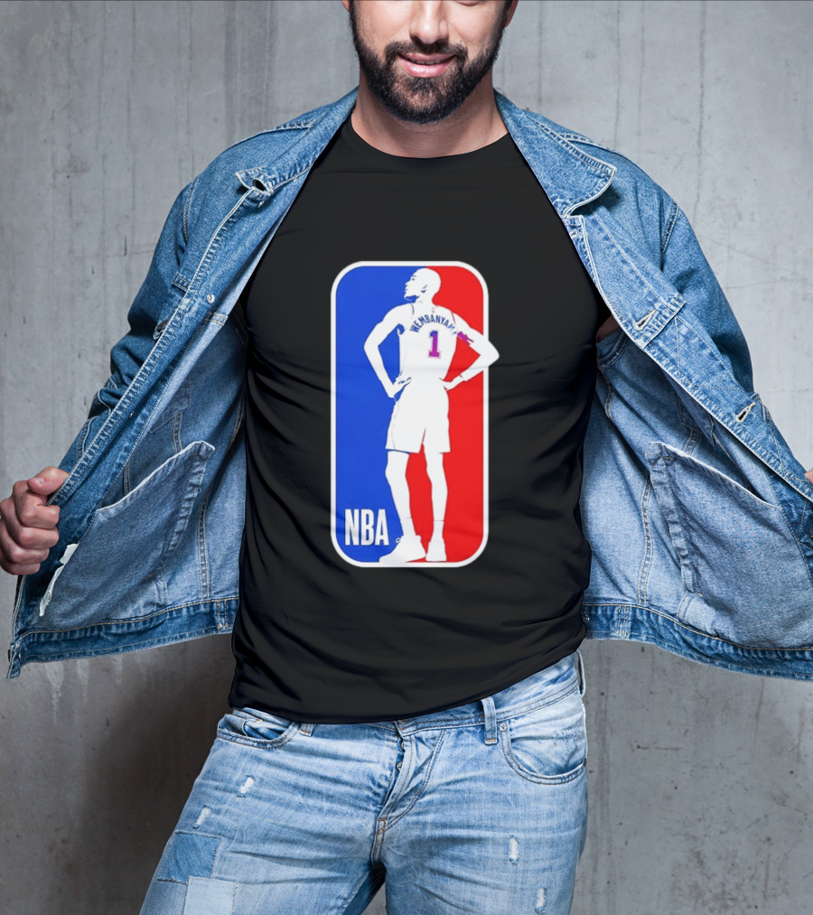 NBA Victor Wembanyama Number 1 Player T-Shirt