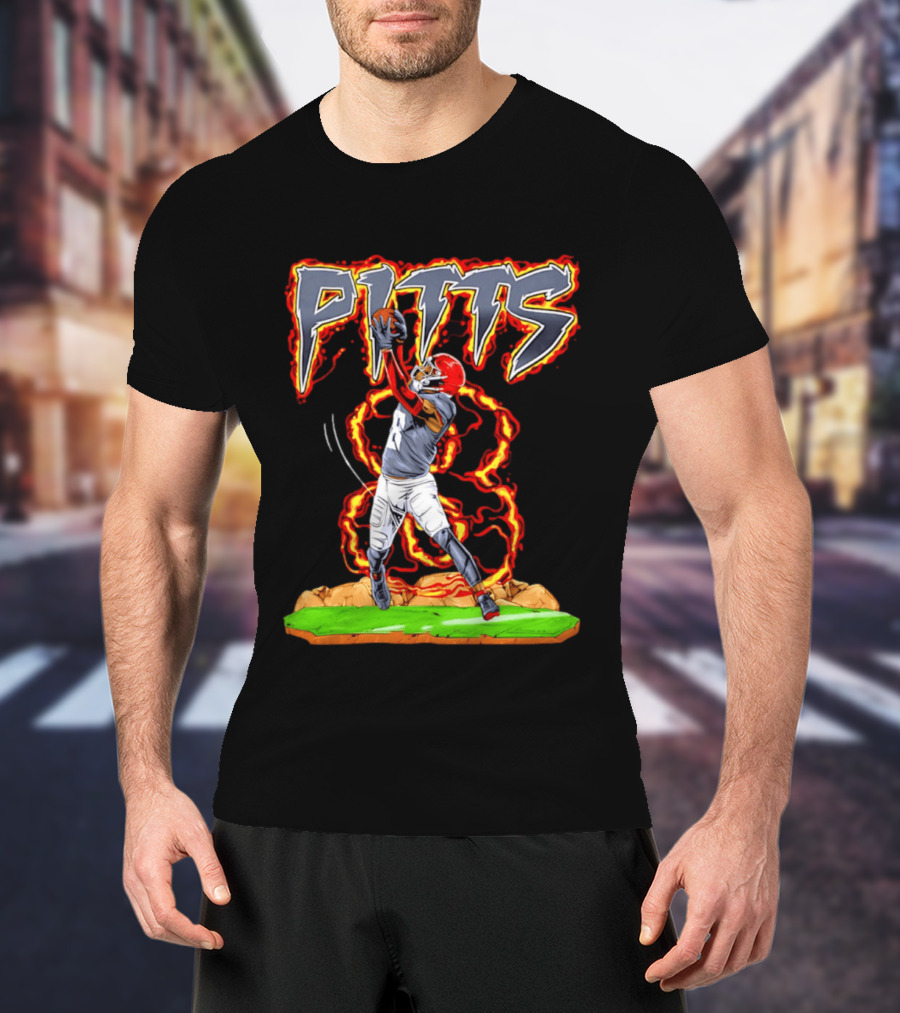 Atlanta Falcons Kyle Pitts Dynamic Catch T-Shirt