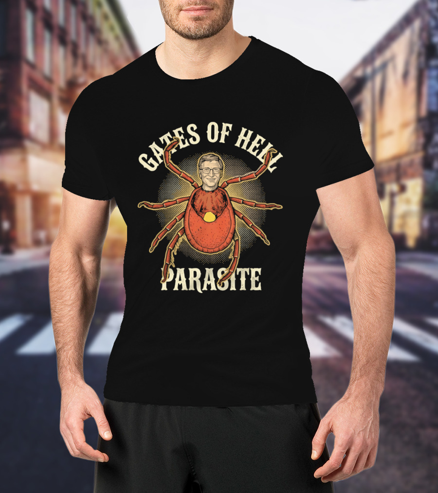 Gates Of Hell Parasite Creepy Arachnid T-Shirt