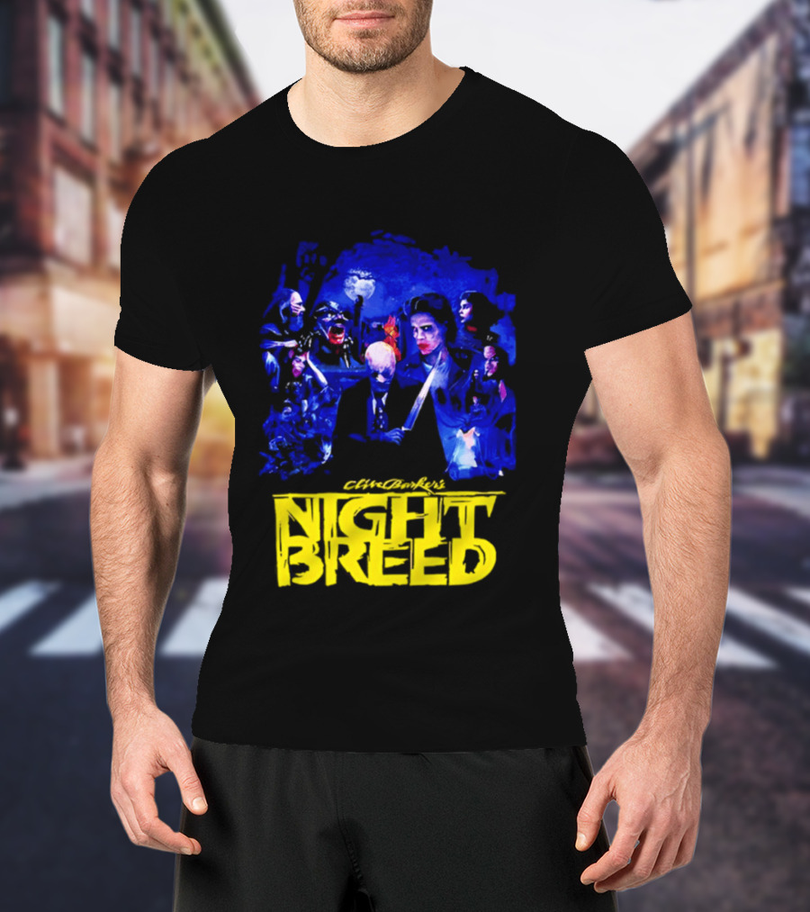 Clive Barker Nightbreed Movie Art Horror T-Shirt
