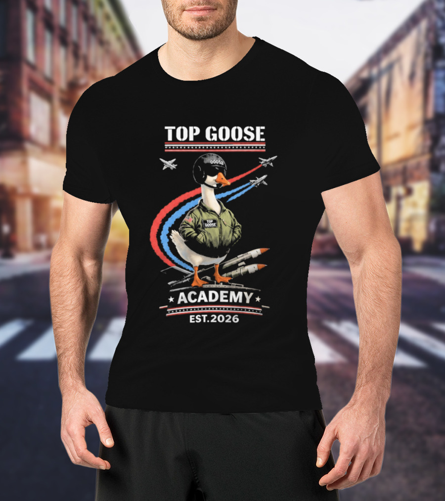 Top Goose Academy 40th Anniversary Wingman Forever Est. 2026 T-Shirt