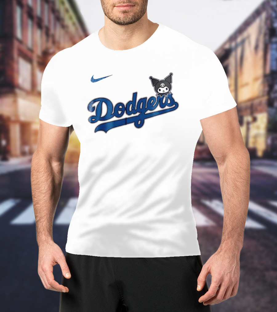 Nike Los Angeles Dodgers Kuromi Collaboration T-Shirt