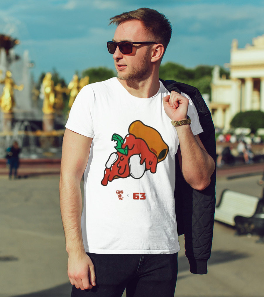 Francesco Bagnaia Ello 2026 X 63 Pizza T-Shirt