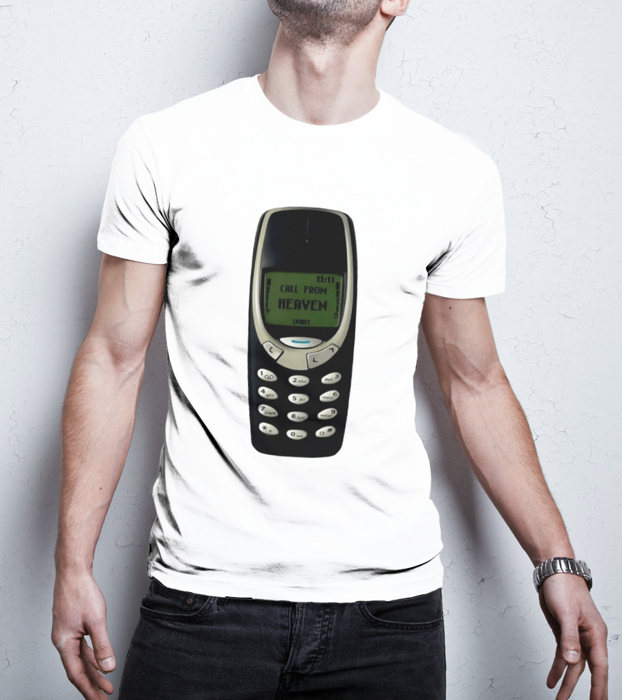 11:11 Call From Heaven Spirit Vintage Phone T-Shirt