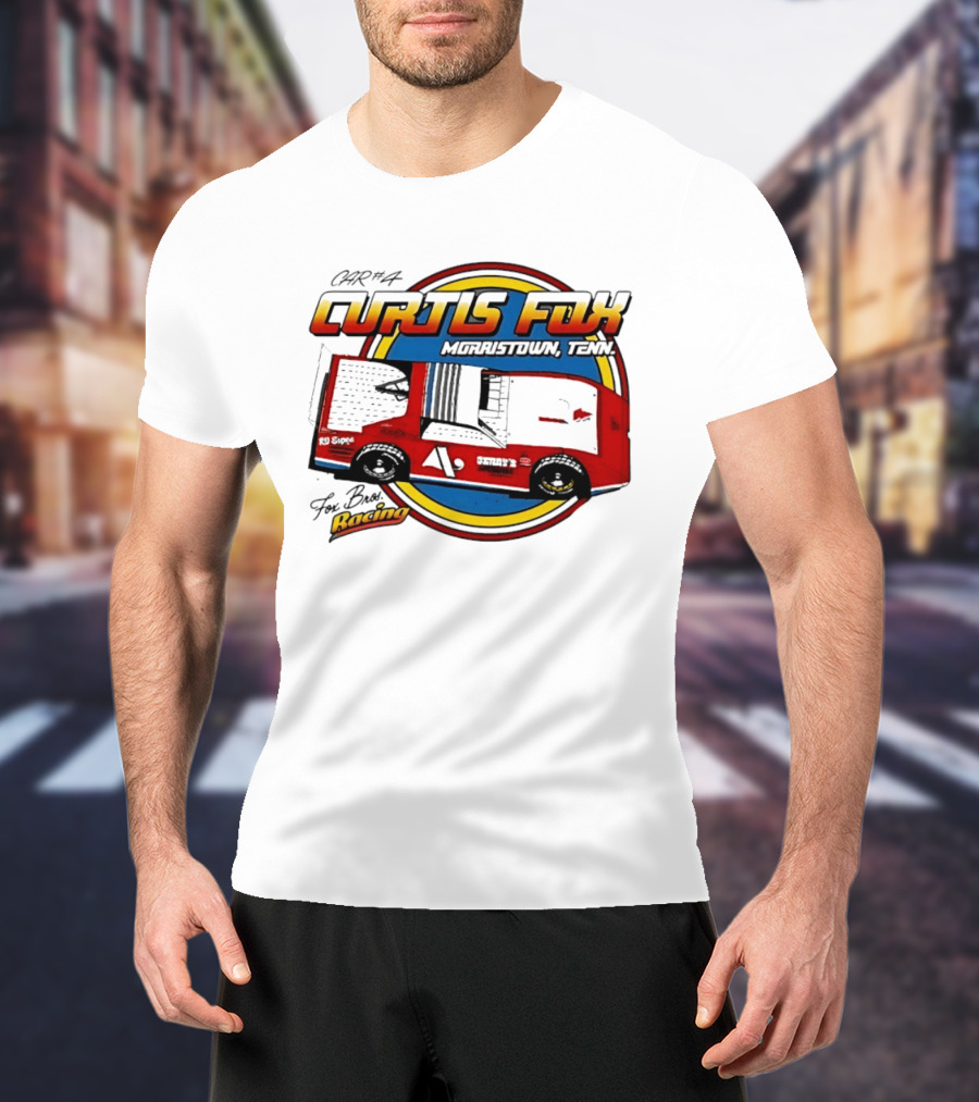 Curtis Fox Morristown Tennessee Fox Bros Racing Car No 4 T-Shirt
