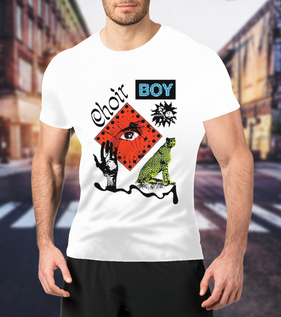 Choir Boy Eye Sun Cheetah Mystical T-Shirt