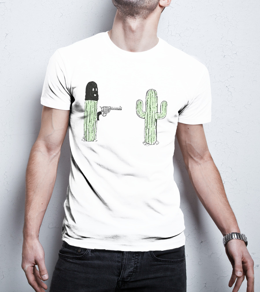 Phil Miller The Last Man On Earth Stick'em Up Cactus Duel T-Shirt