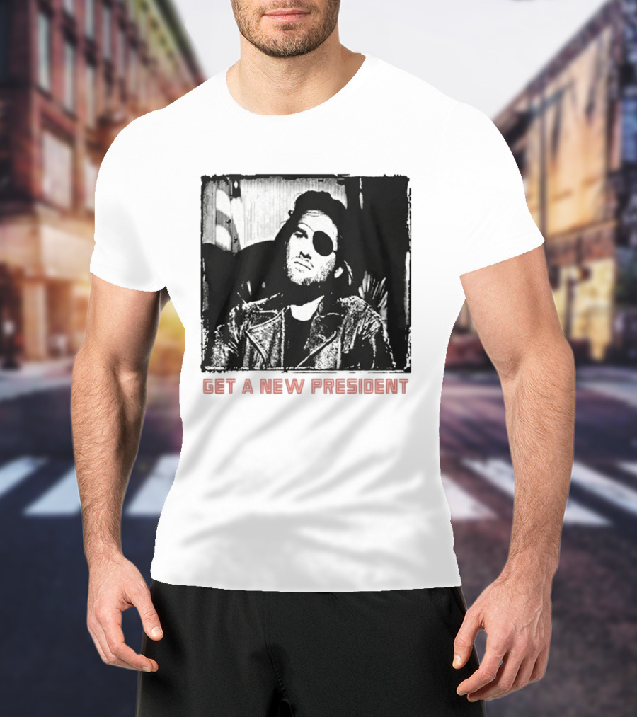 Escape From New York Snake Plissken Get A New President T-Shirt