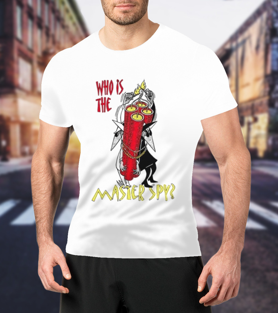 Spy Vs Spy Who Is The Master Spy Explosive Showdown T-Shirt