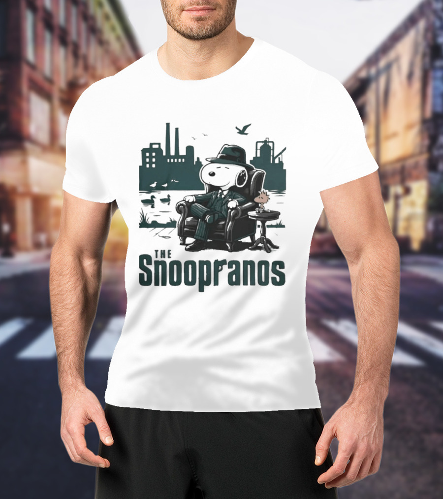 The Snooprans Snoopy X Sopranos Fusion Dr. Melfi Cont'd Do You Feel Depressed T-Shirt