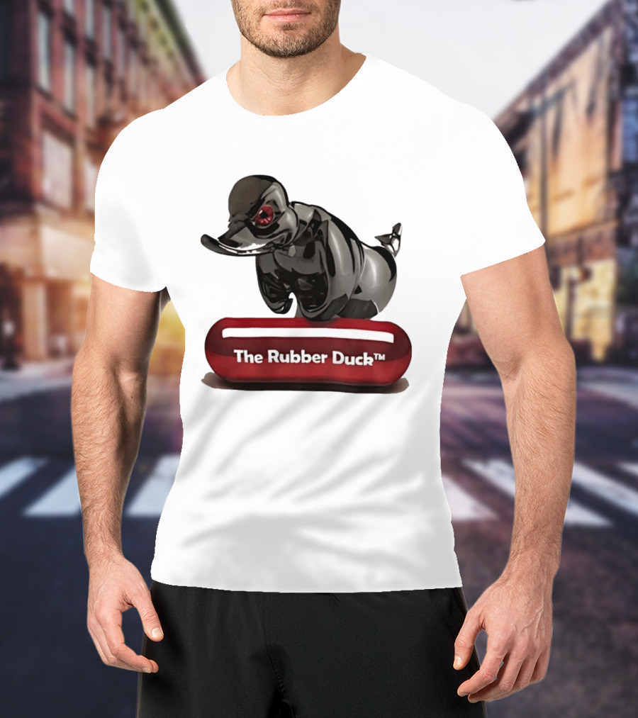 The Rubber Duck Black Chrome Collectible T-Shirt