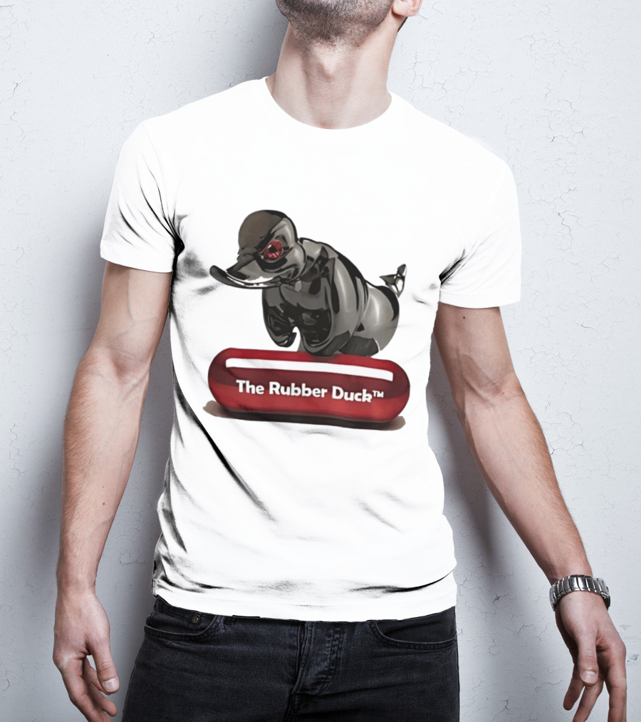The Rubber Duck Black Chrome Collectible T-Shirt