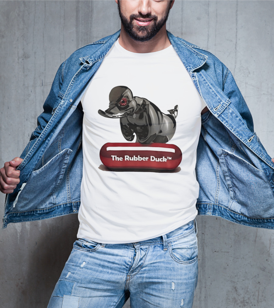 The Rubber Duck Black Chrome Collectible T-Shirt
