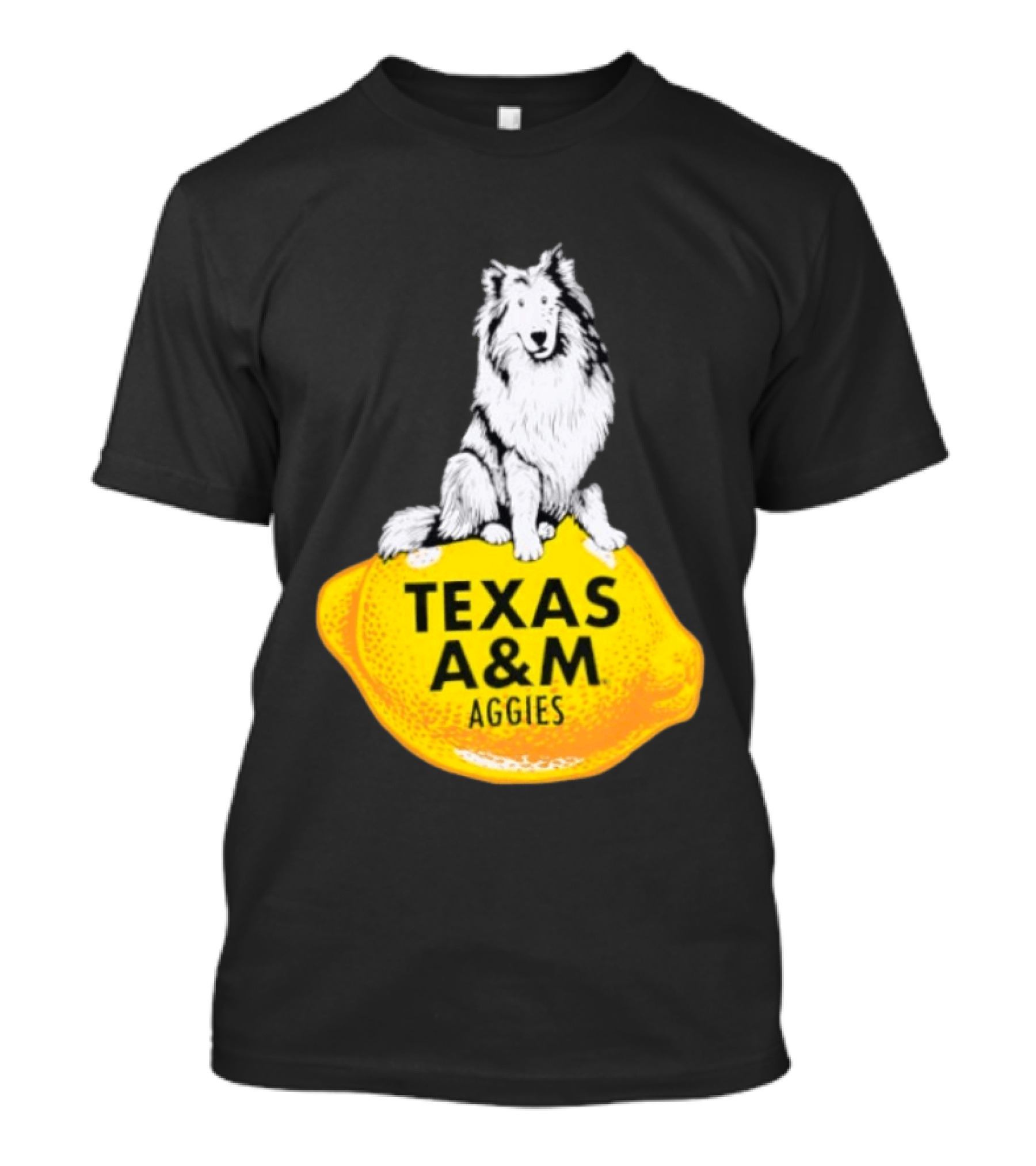 Texas A And M Aggies Husky Lemon T-Shirt