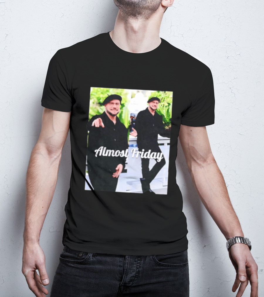 John Travolta Almost Friday Cannes Film Festival 2026 Saturday Night T-Shirt