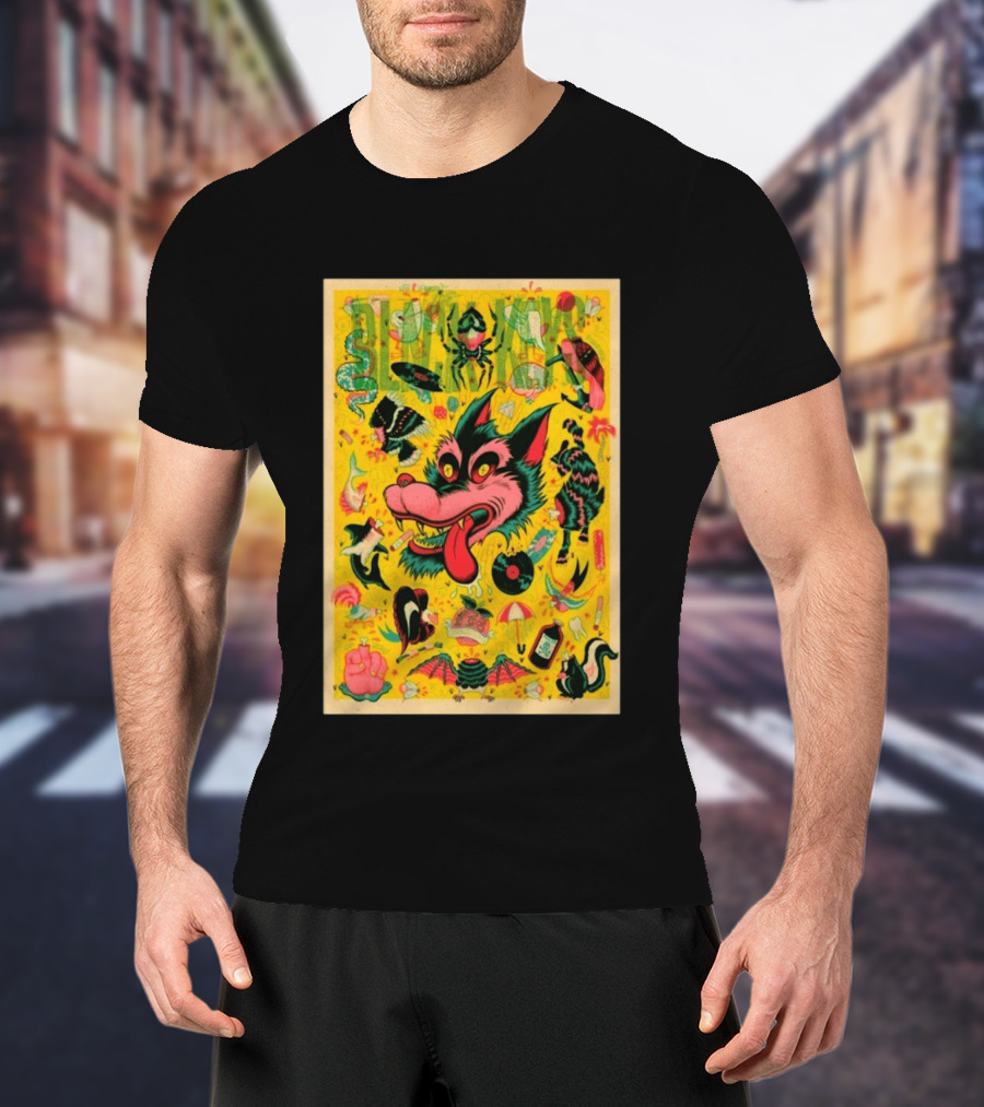 The Black Keys Carnation WA May 29 30 2026 Wolf Spider Vinyl Record T-Shirt