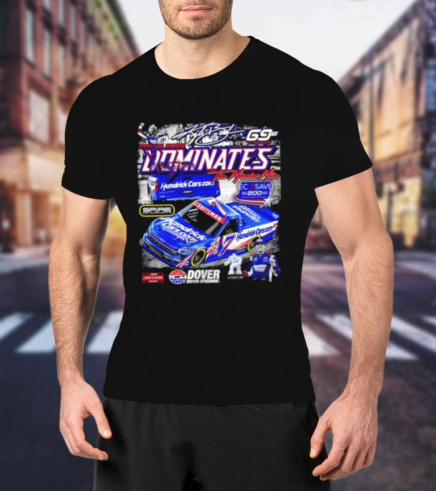 Hendrick Cars 17 ECOSave 200 Dover 2026 Dominates Victory Celebration T-Shirt