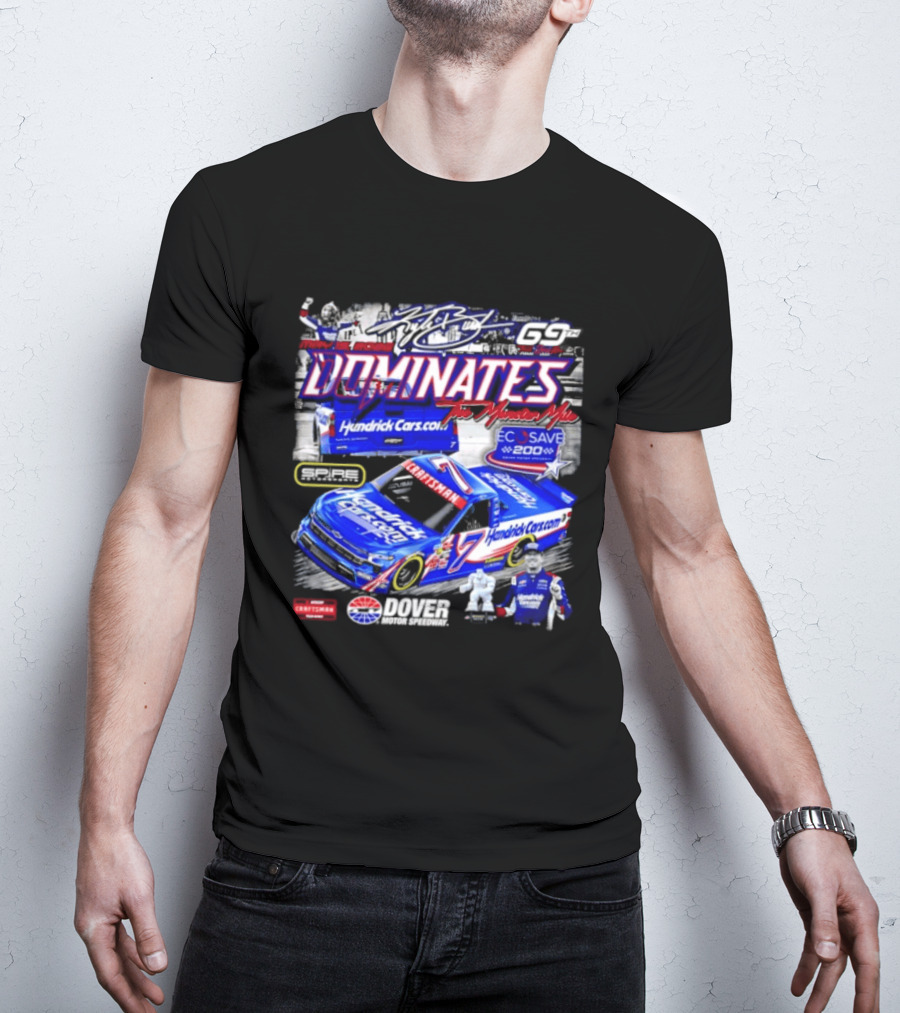 Hendrick Cars 17 ECOSave 200 Dover 2026 Dominates Victory Celebration T-Shirt