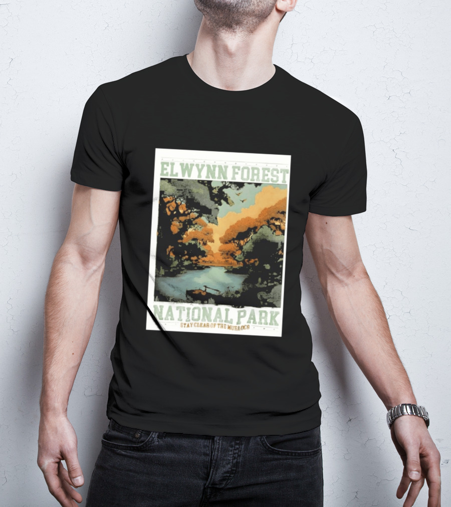 Elwynn Forest National Park Stay Clear Of The Murlocs T-Shirt