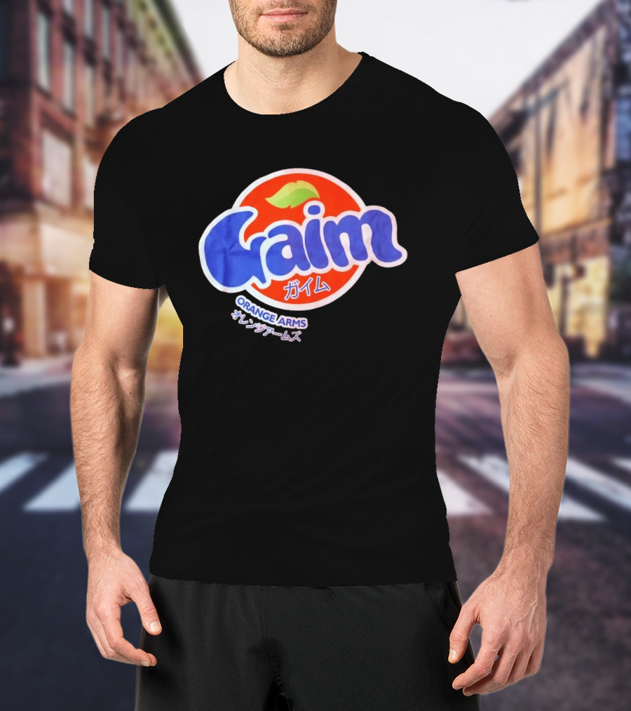 Gaim Orange Leaf Arms T-Shirt
