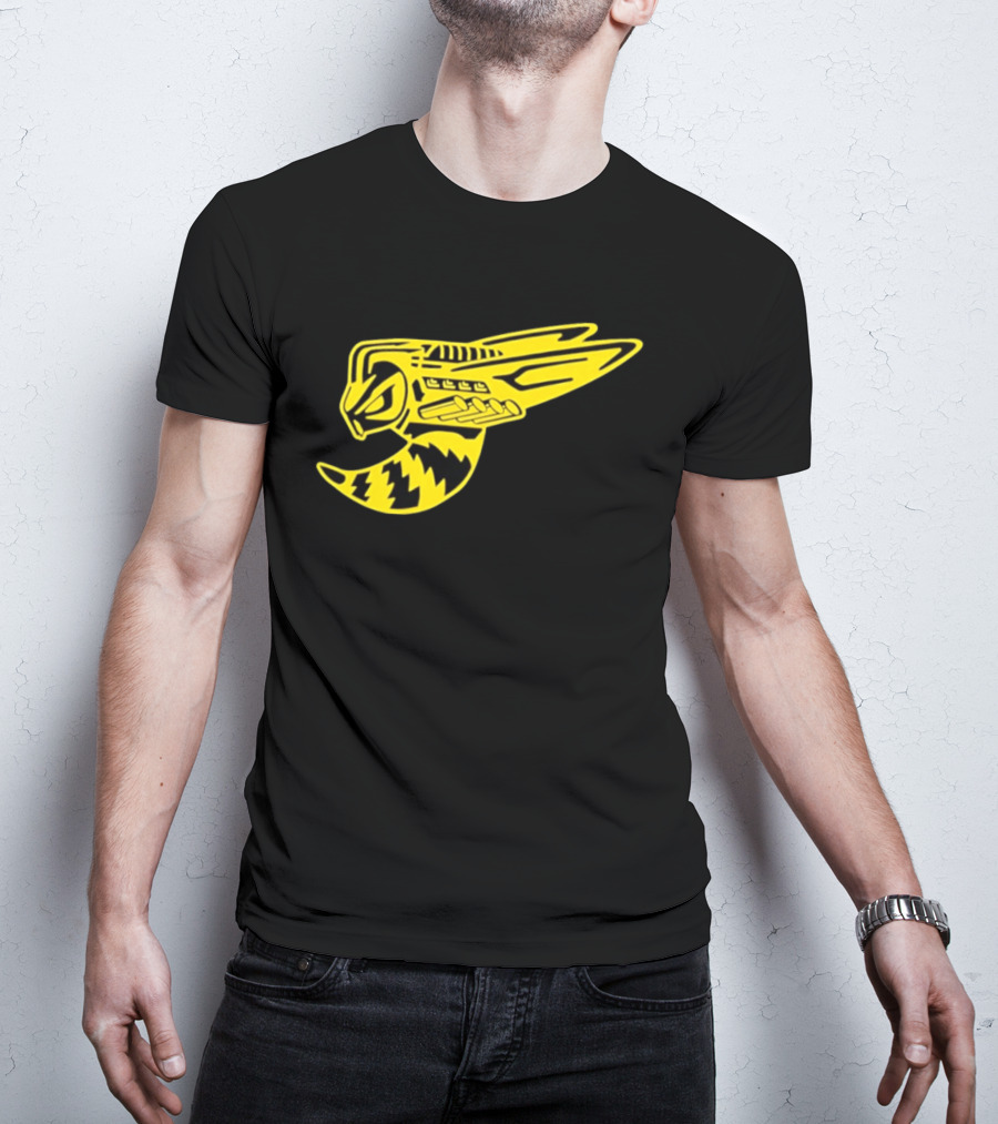 Supercharged Hornet Racing Style Yellow Black Hornet T-Shirt