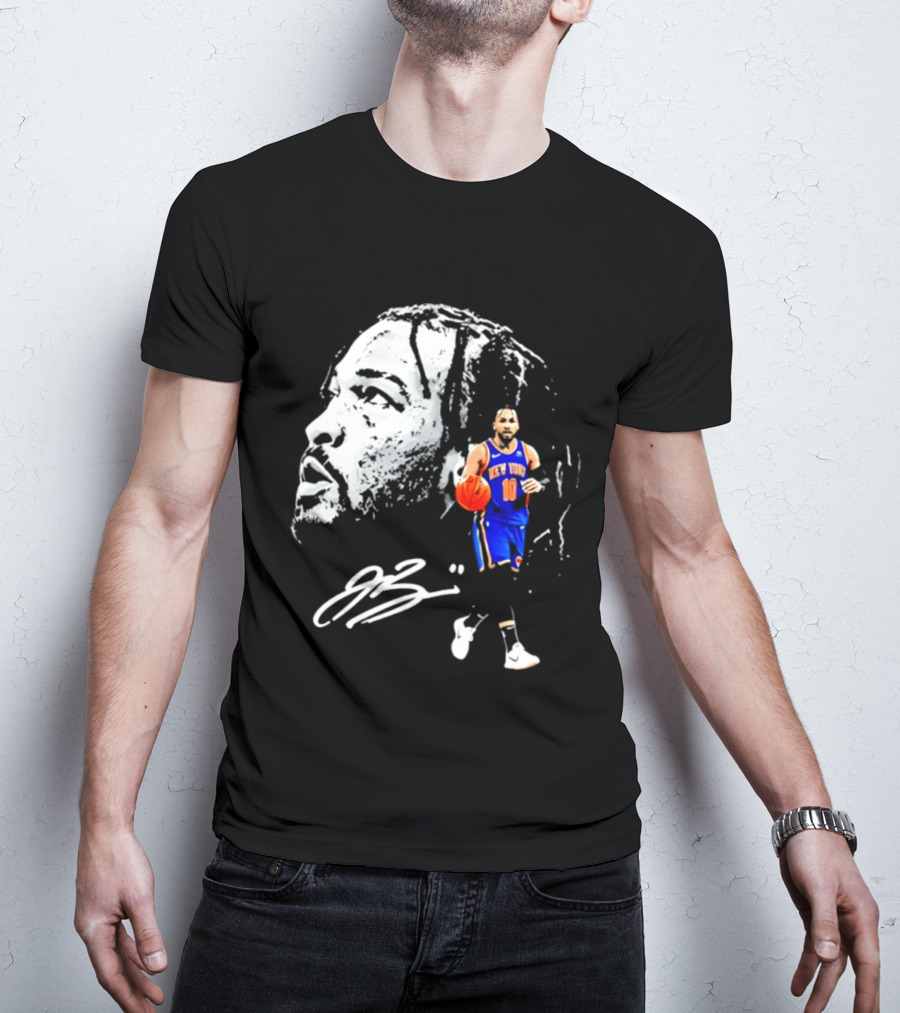 Jalen Brunson New York Basketball Number 11 Player T-Shirt