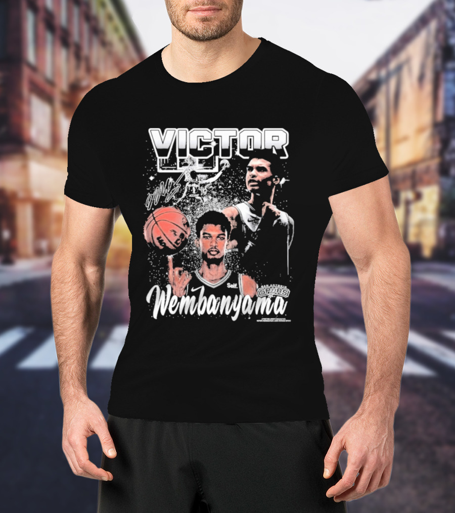 Victor Wembanyama San Antonio Spurs Nike Basketball T-Shirt