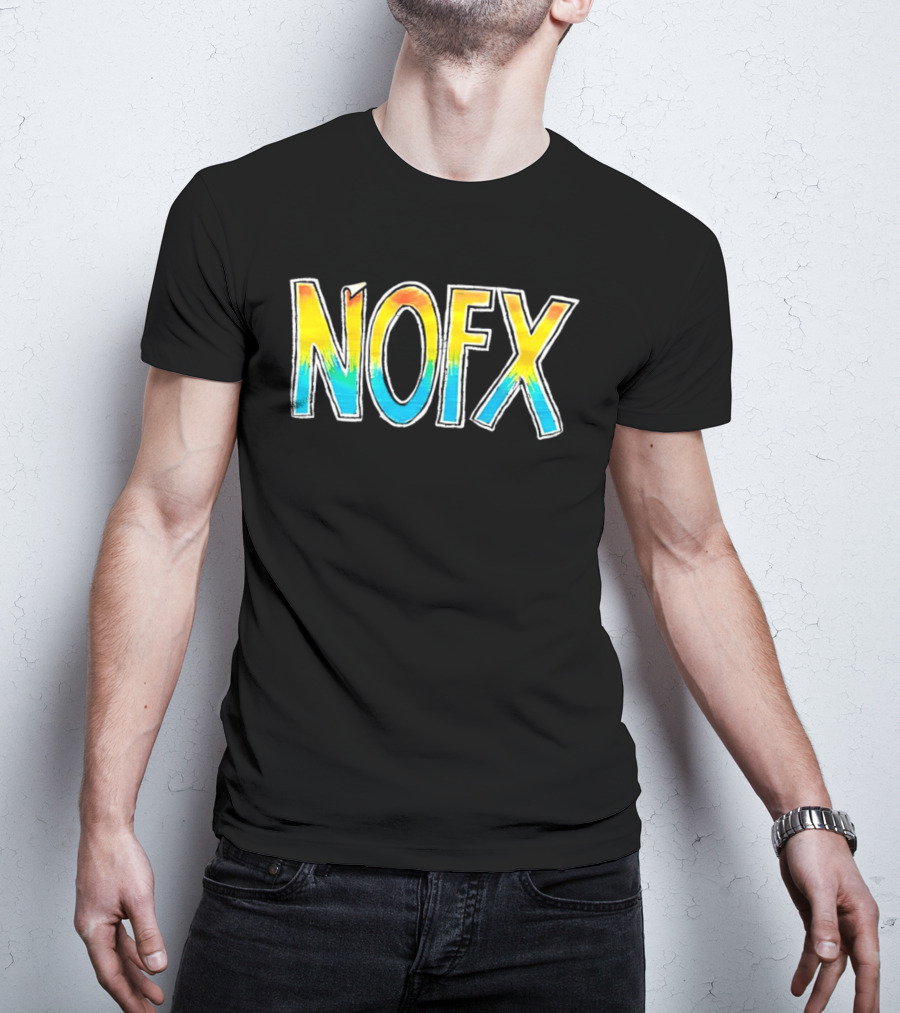 NOFX Gradient Tie Dye Band T-Shirt