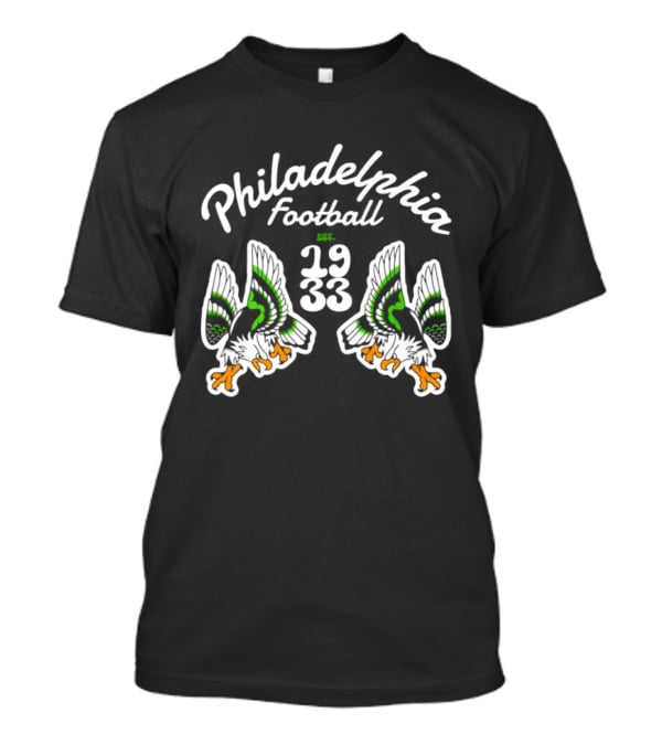 Philadelphia Eagles Football Est 1933 Twin Eagles T-Shirt