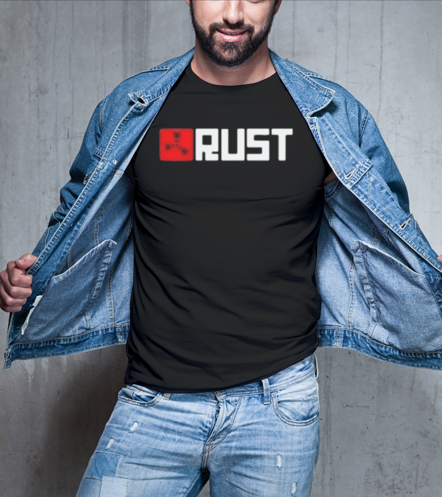 Rust Trust Issues Radiation Symbol Gaming T-Shirt