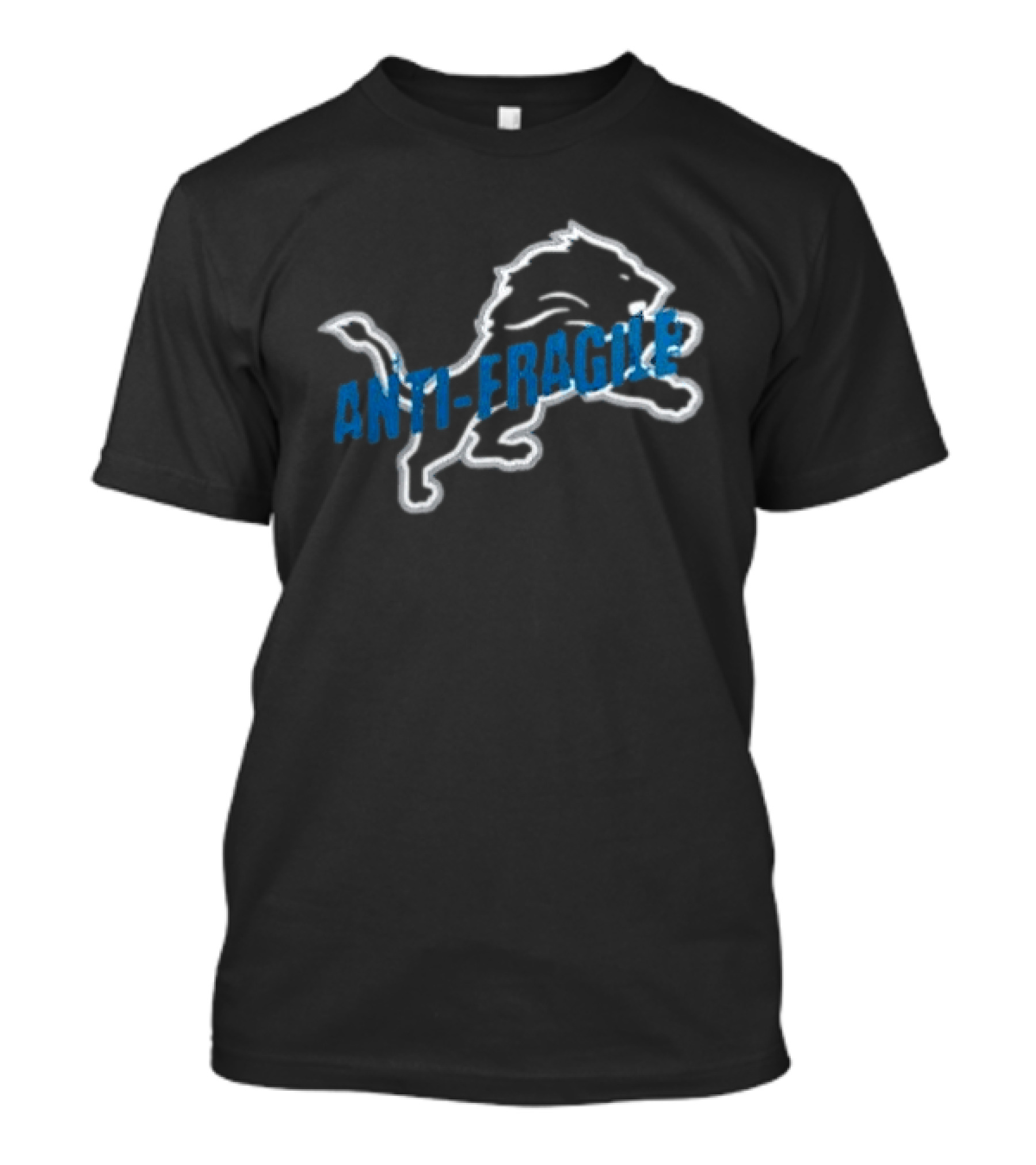 Detroit Lions Anti Fragile Jack Campbell Linebacker Collaboration T-Shirt