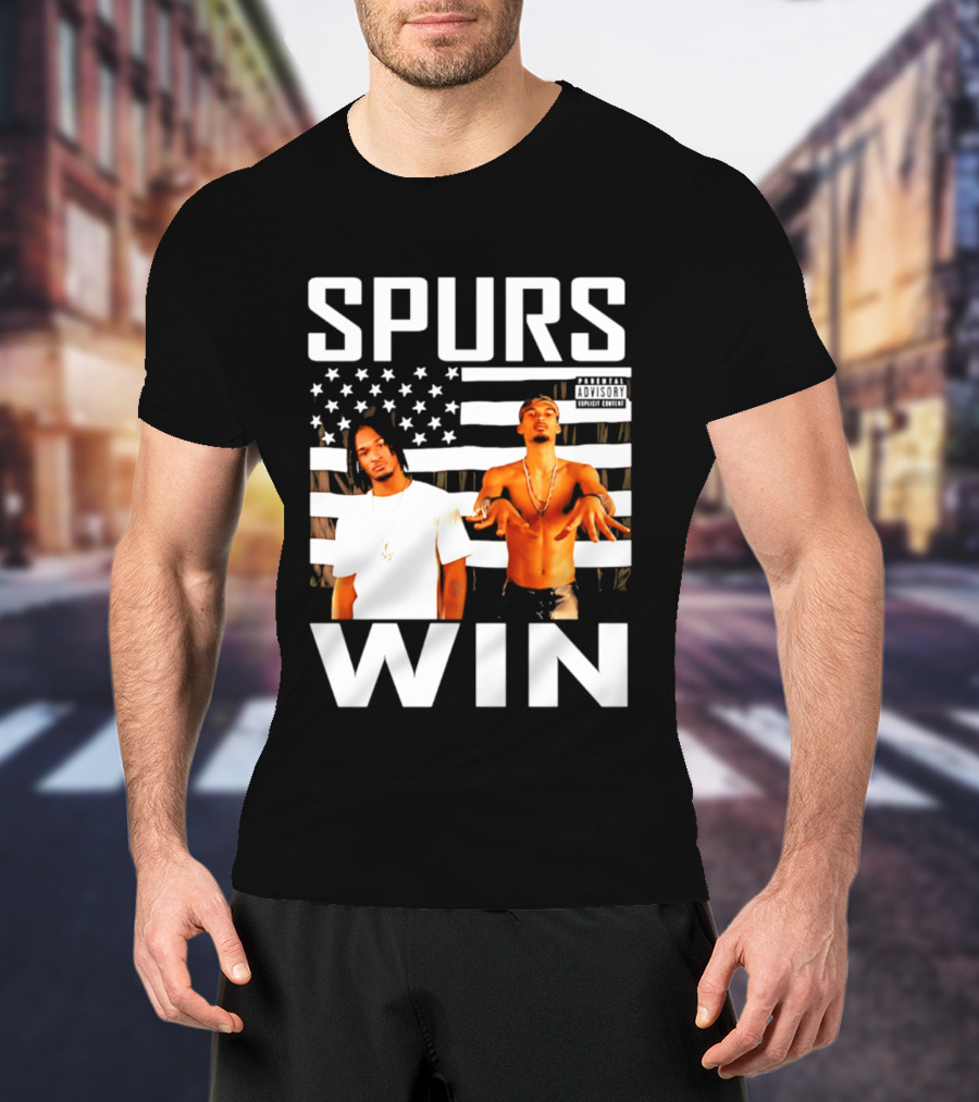 Victor Wembanyama Stephon Castle Spurs Win Outkast Stankonia T-Shirt