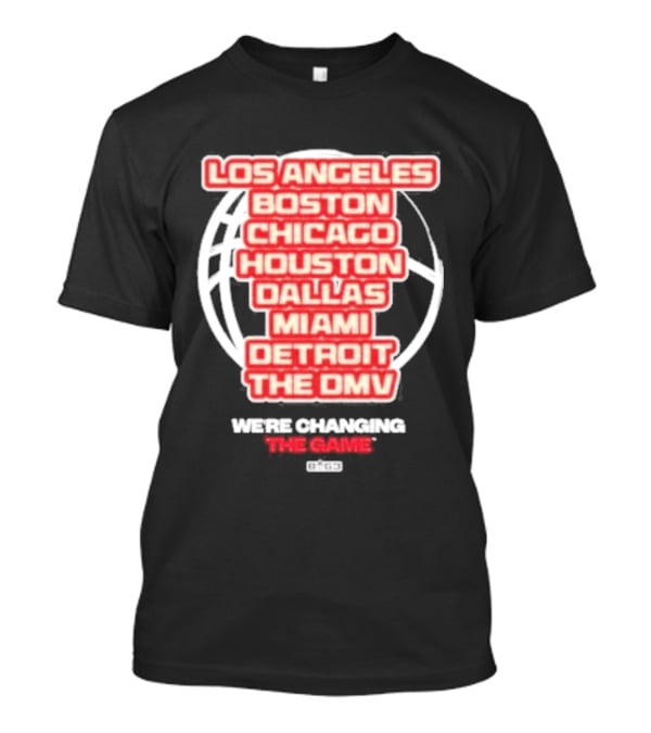 Big3 9Th Wonder In The Summer Los Angeles Boston Chicago Houston Dallas Miami Detroit The DMV T-Shirt