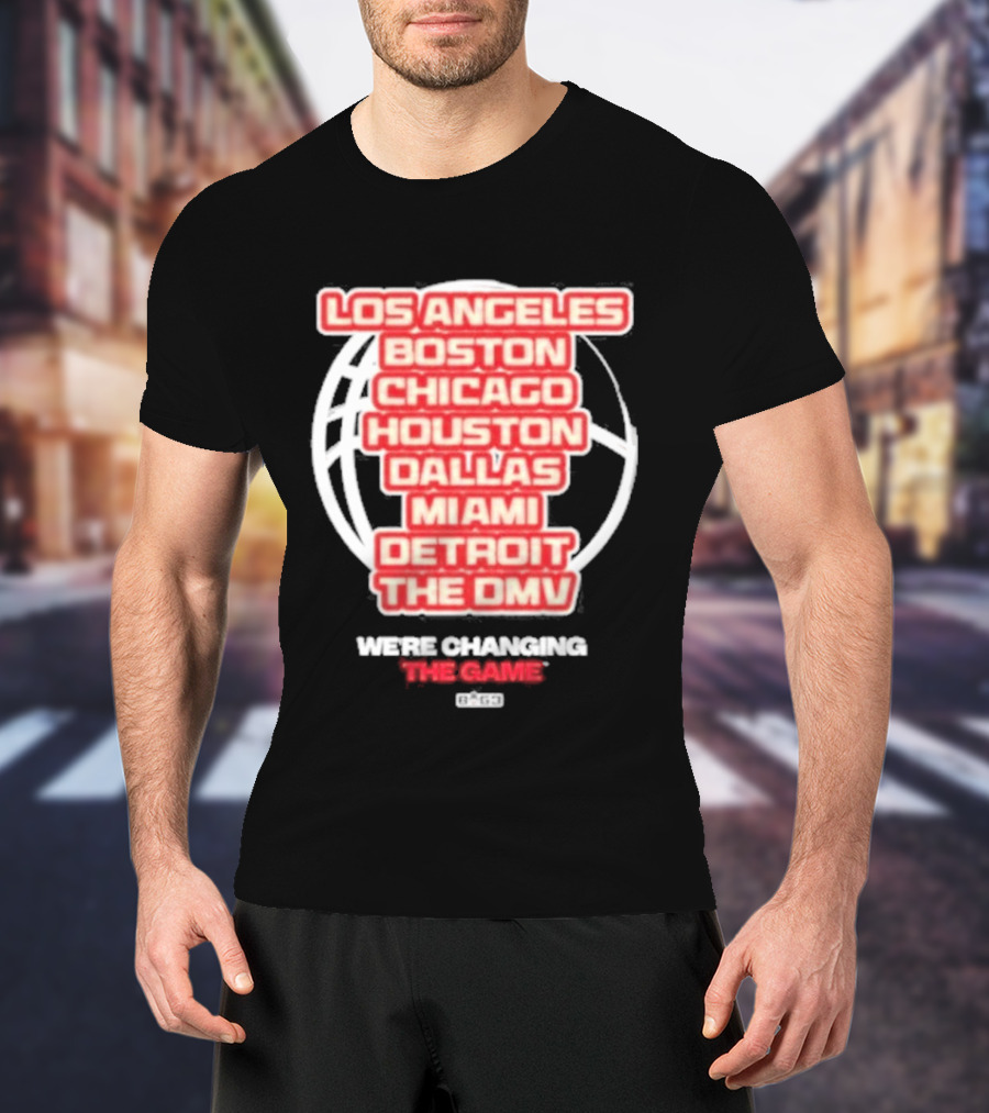 Big3 9Th Wonder In The Summer Los Angeles Boston Chicago Houston Dallas Miami Detroit The DMV T-Shirt