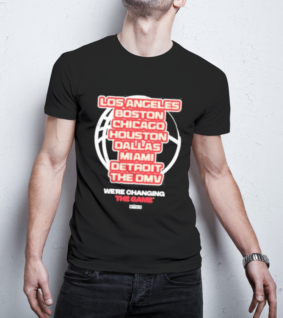 Big3 9Th Wonder In The Summer Los Angeles Boston Chicago Houston Dallas Miami Detroit The DMV T-Shirt