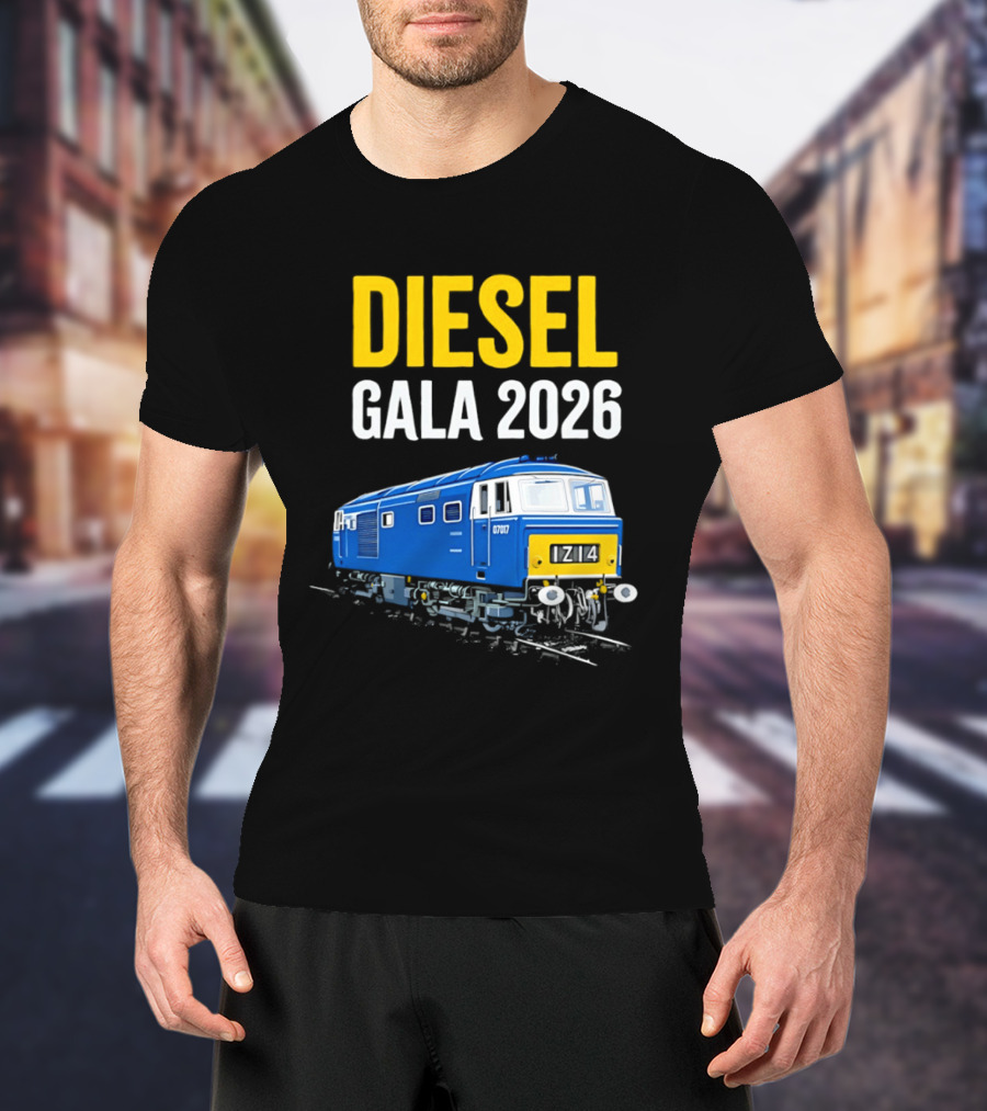 Diesel Gala 2026 07017 Train Event T-Shirt