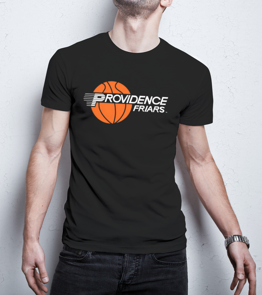 Providence Friars Basketball Orange Ball T-Shirt